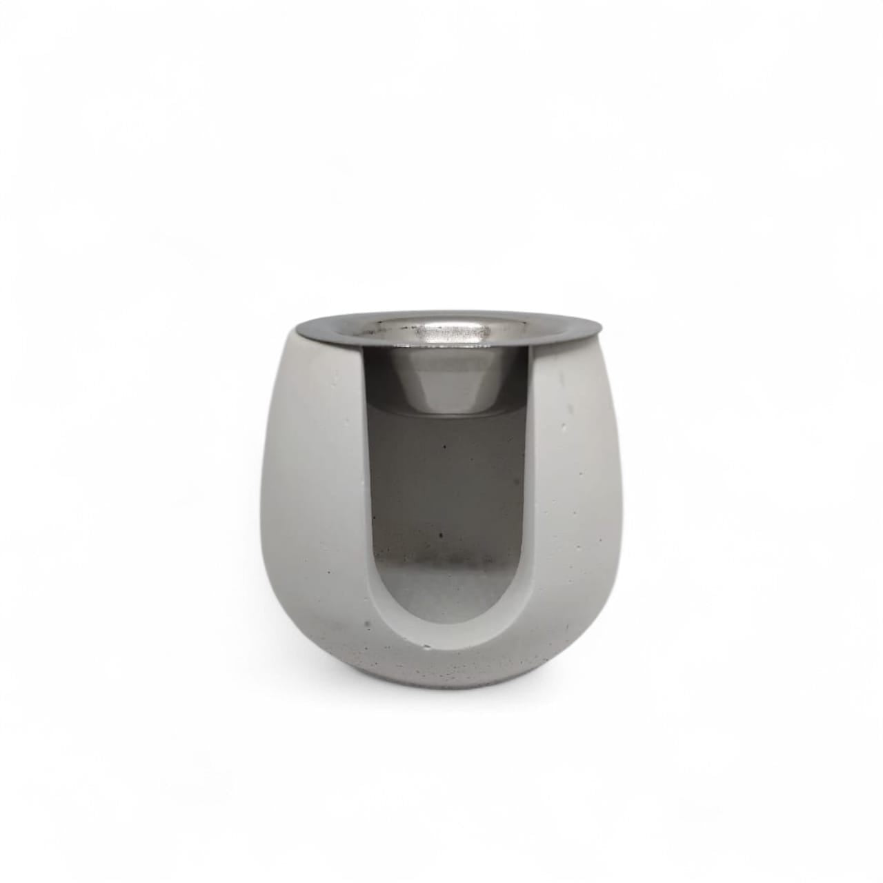 Hand-poured wax melt burner crafted to enhance home fragrance