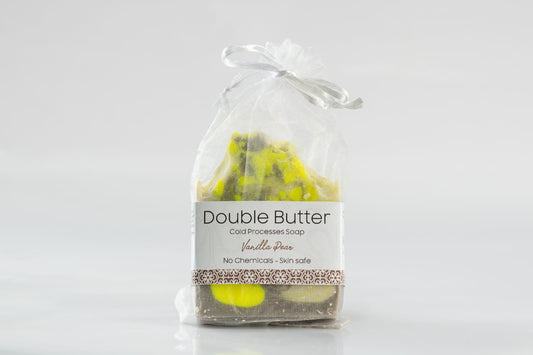 Handcrafted cold processed soap made with skin-loving oils