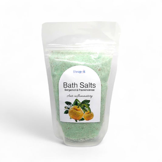 Luxury bath salts for a spa-like bathing experience