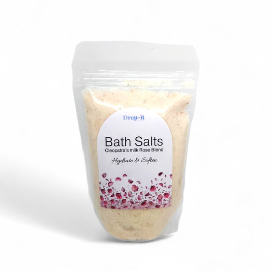 Luxury bath salts for a spa-like bathing experience