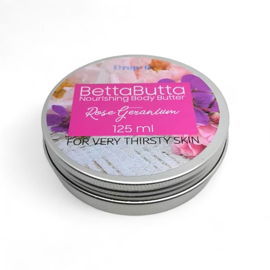 BettaButta body butter to deeply moisturize and soften the skin
