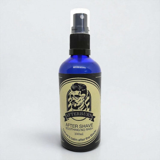 Men’s aftershave designed to soothe and refresh skin after shaving