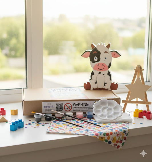 Kids paint kit with all supplies to inspire creativity and fun