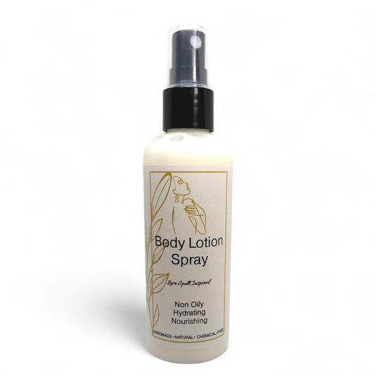 
Light, non-oily lotion spray that hydrates and smells amazing
