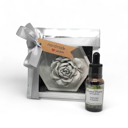 Luxury diffuser gift set designed to gently scent living spaces