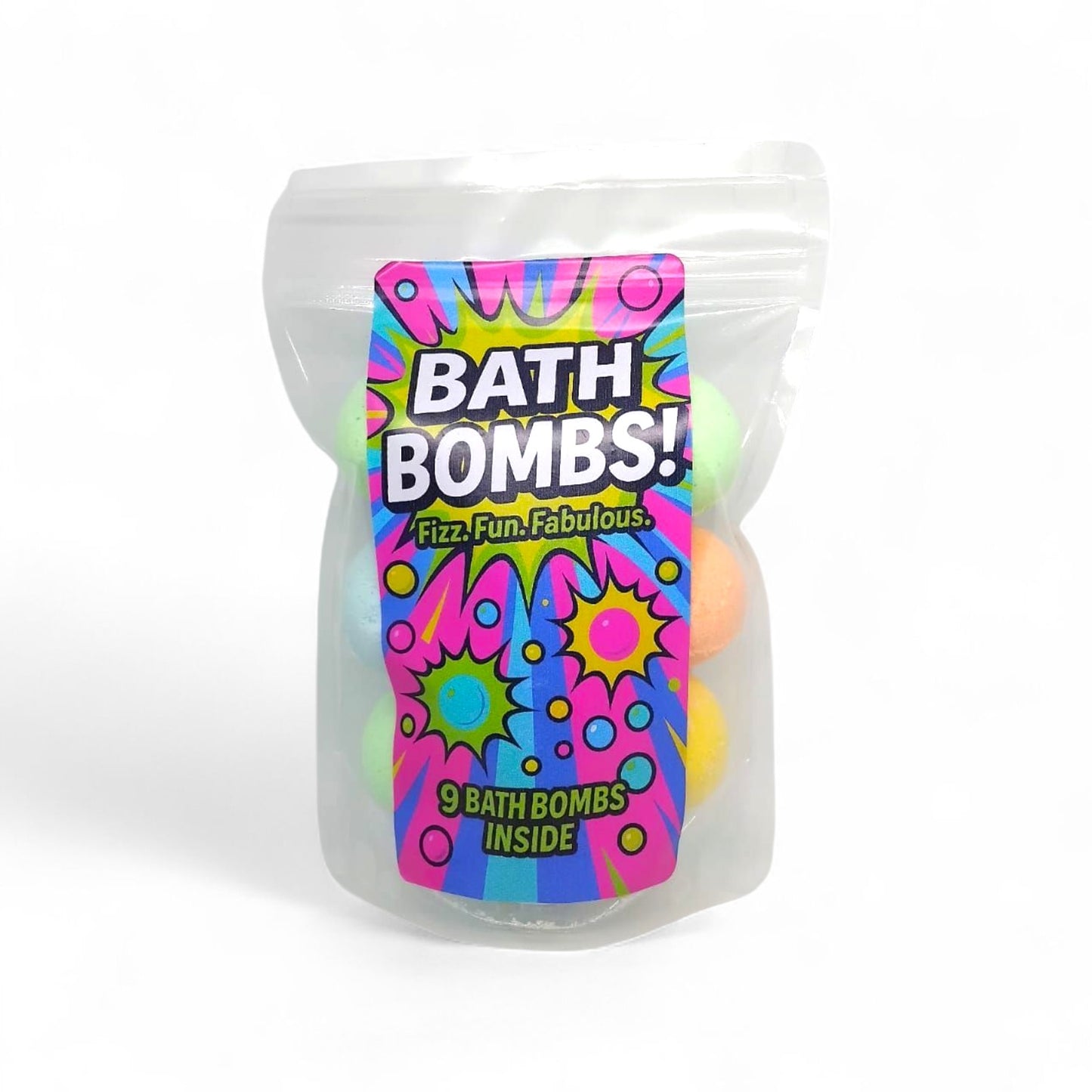 Bath Bombs! 9 Pack ( Fruity)