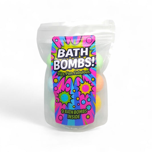 Bath Bombs! 9 Pack ( Fruity)