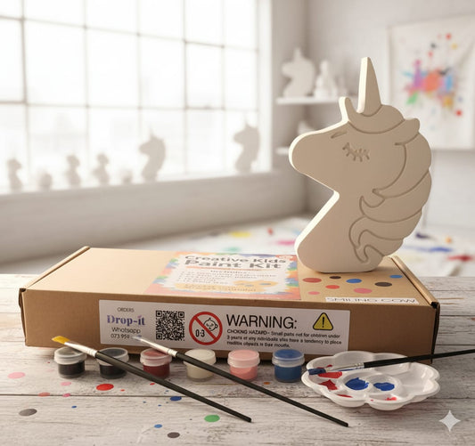 Kids paint kit with all supplies to inspire creativity and fun