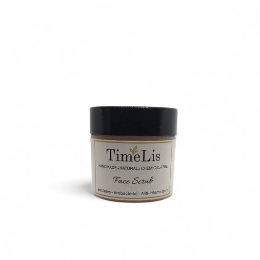 Gentle, non-abrasive face scrub to exfoliate and refresh skin