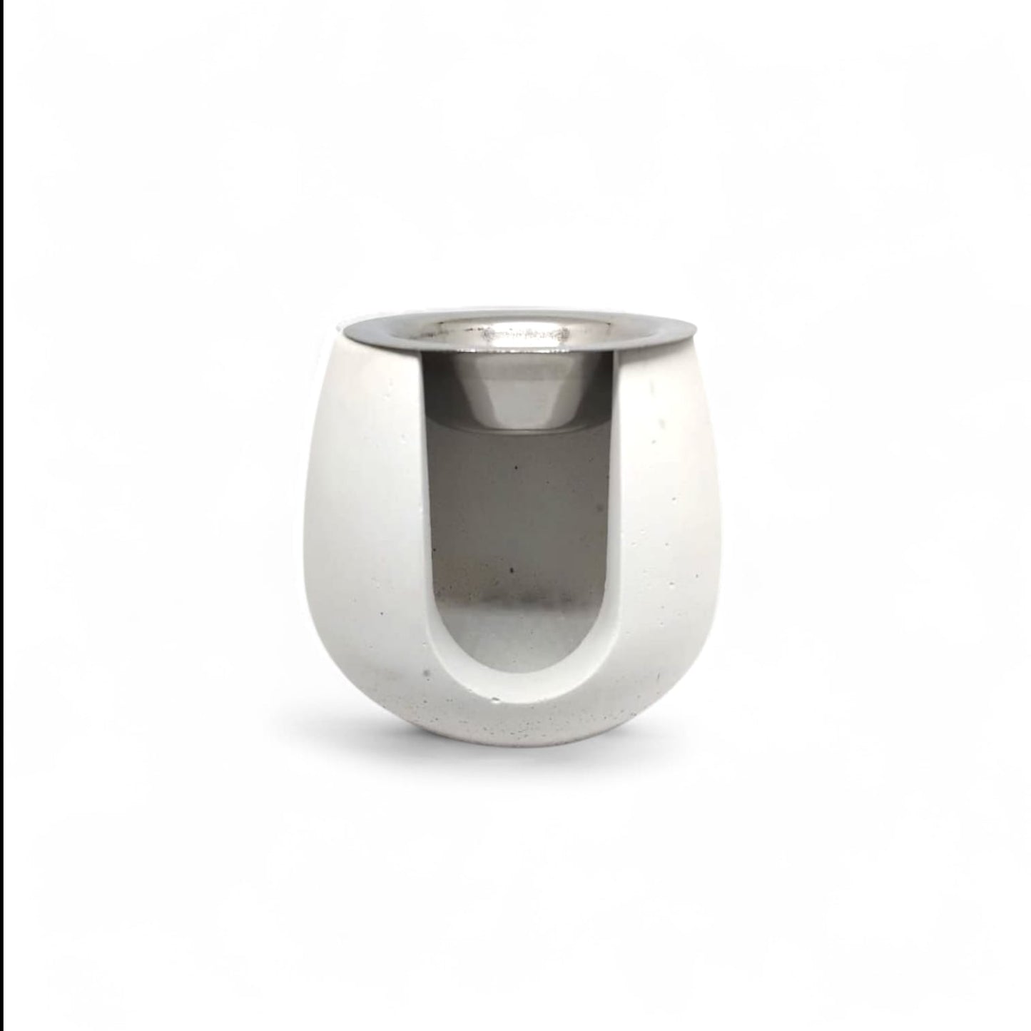 Hand-poured wax melt burner crafted to enhance home fragrance