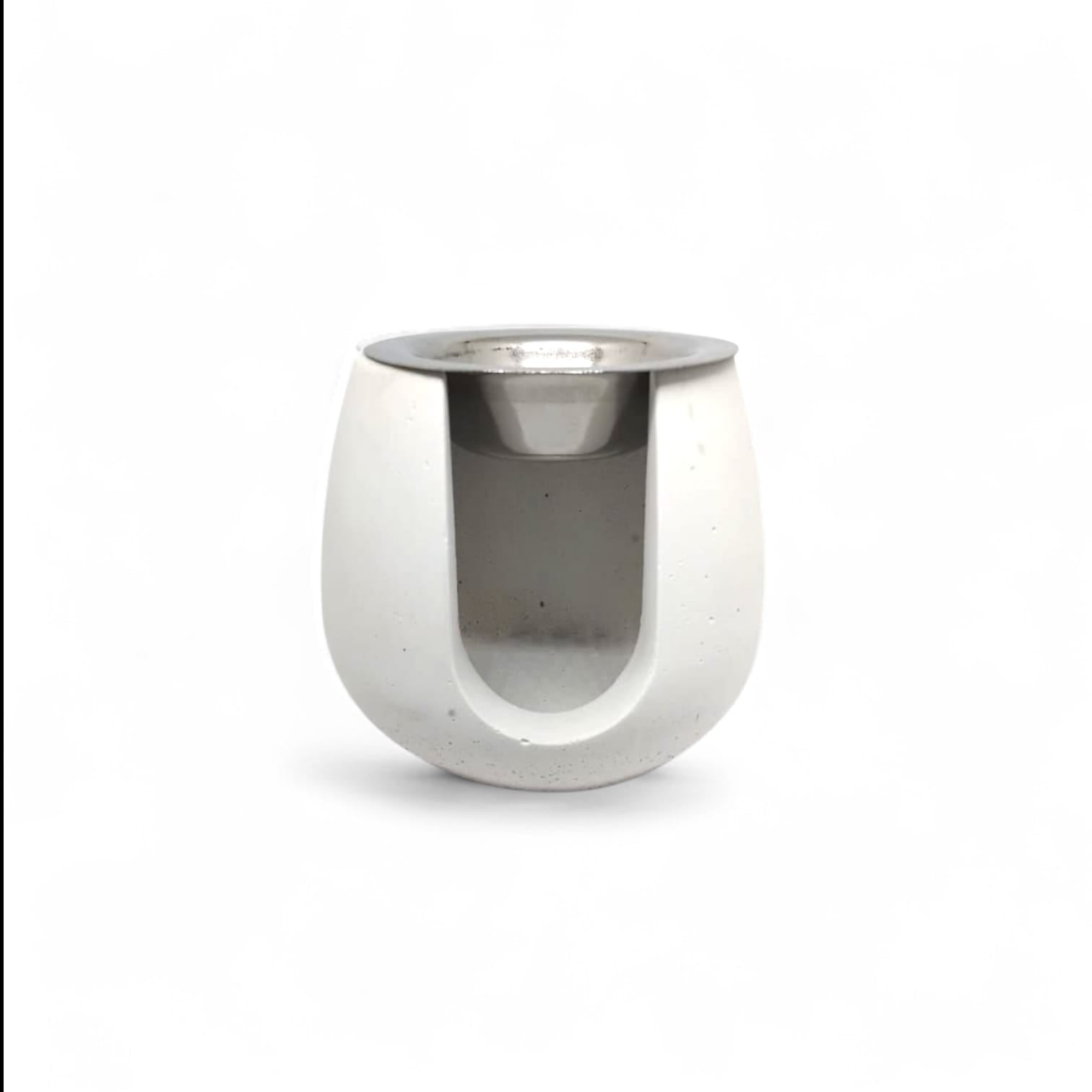 Hand-poured wax melt burner crafted to enhance home fragrance