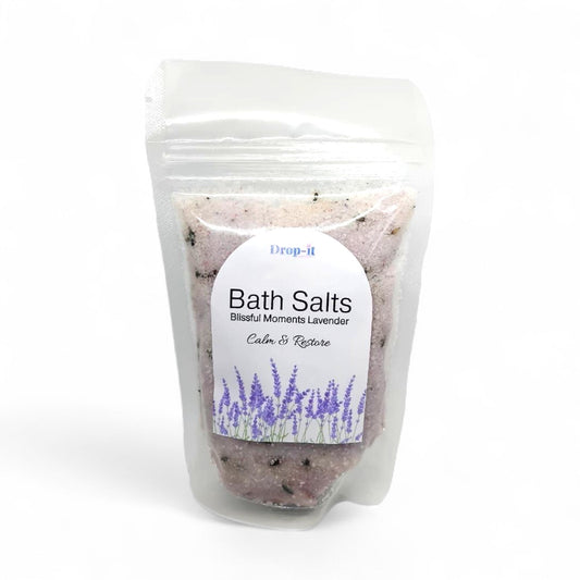 Luxury bath salts for a spa-like bathing experience